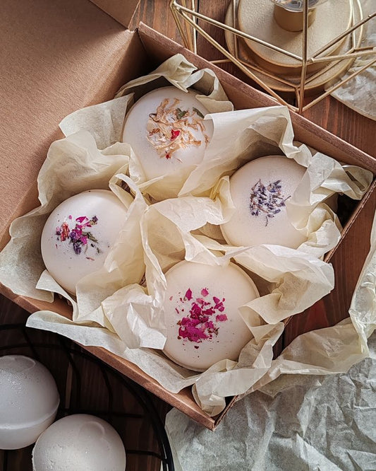 Luxury Goddess Bath Bomb Gift Set – Box of 10